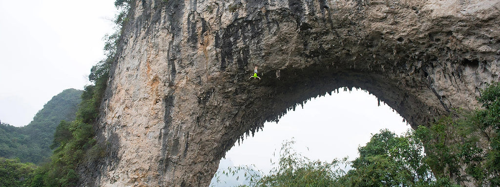 Climbing in Yangshuo, China