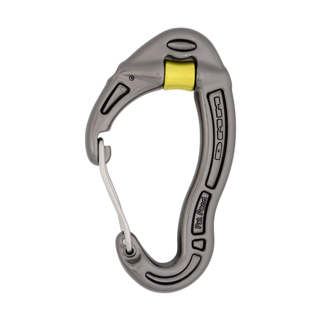 pulley built into the carabiner wire gate titanium