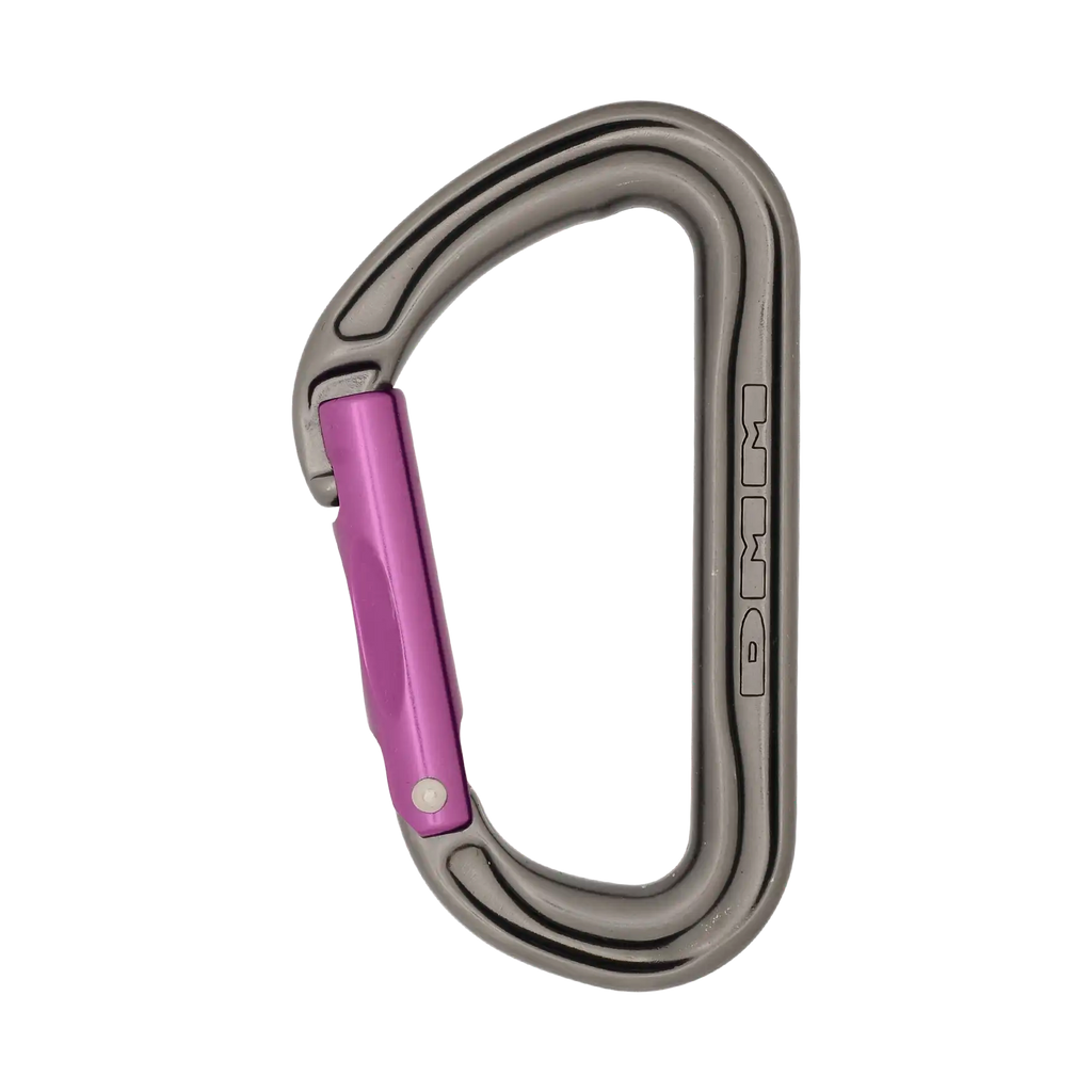 straight gate sport snapgate carabiner purple