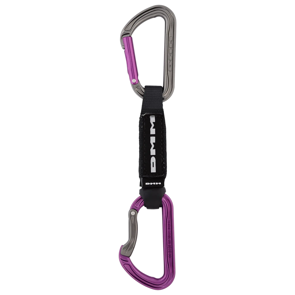 bent gate sport climbing quickdraw