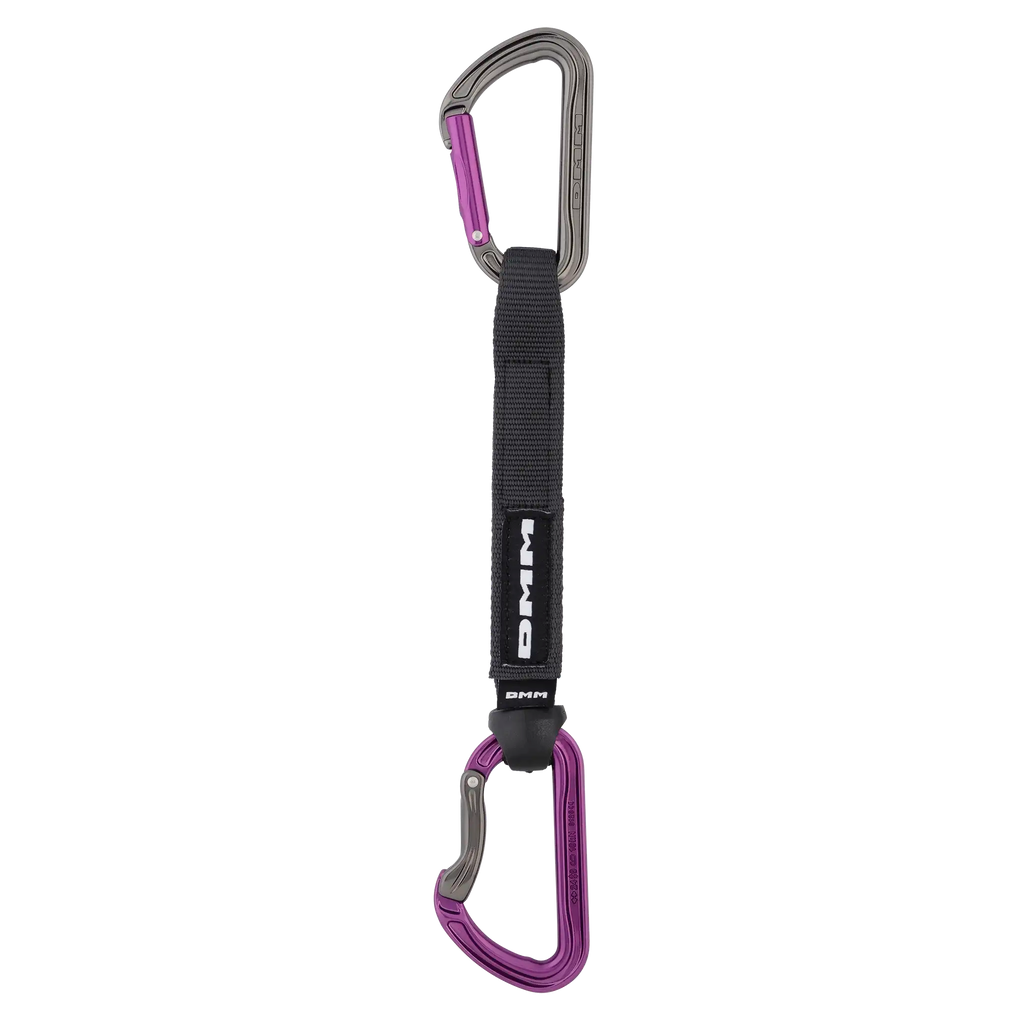 bent gate sport climbing quickdraw