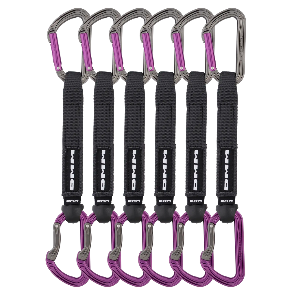 bent gate sport climbing quickdraw