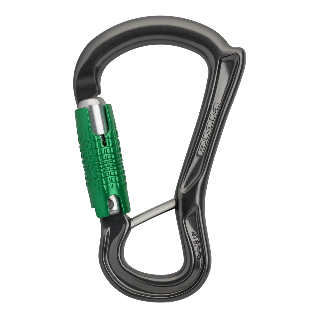 anti cross loading carabiner captive bar