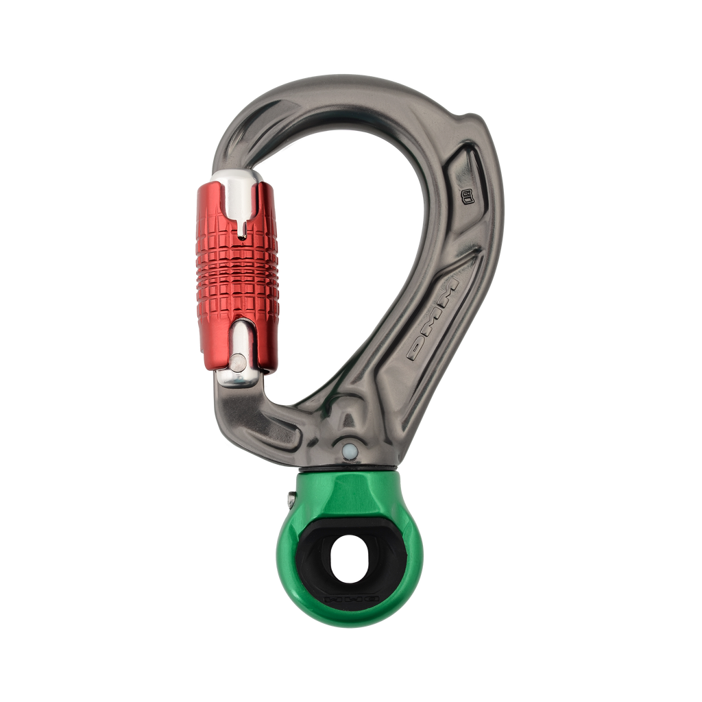 compact termination connector swivel