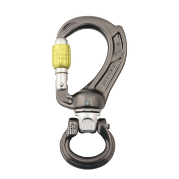 compact termination connector swivel shackle