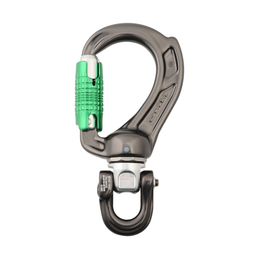 compact termination connector swivel shackle
