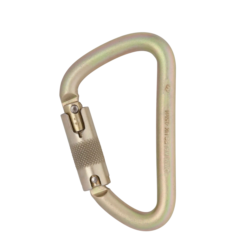 12mm steel carabiner klettersteig ANSI