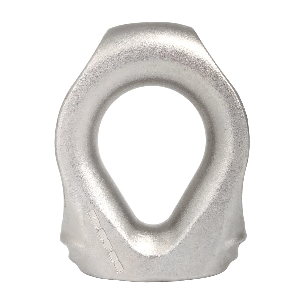 termination point reinforcement loop metal for lanyards and slings