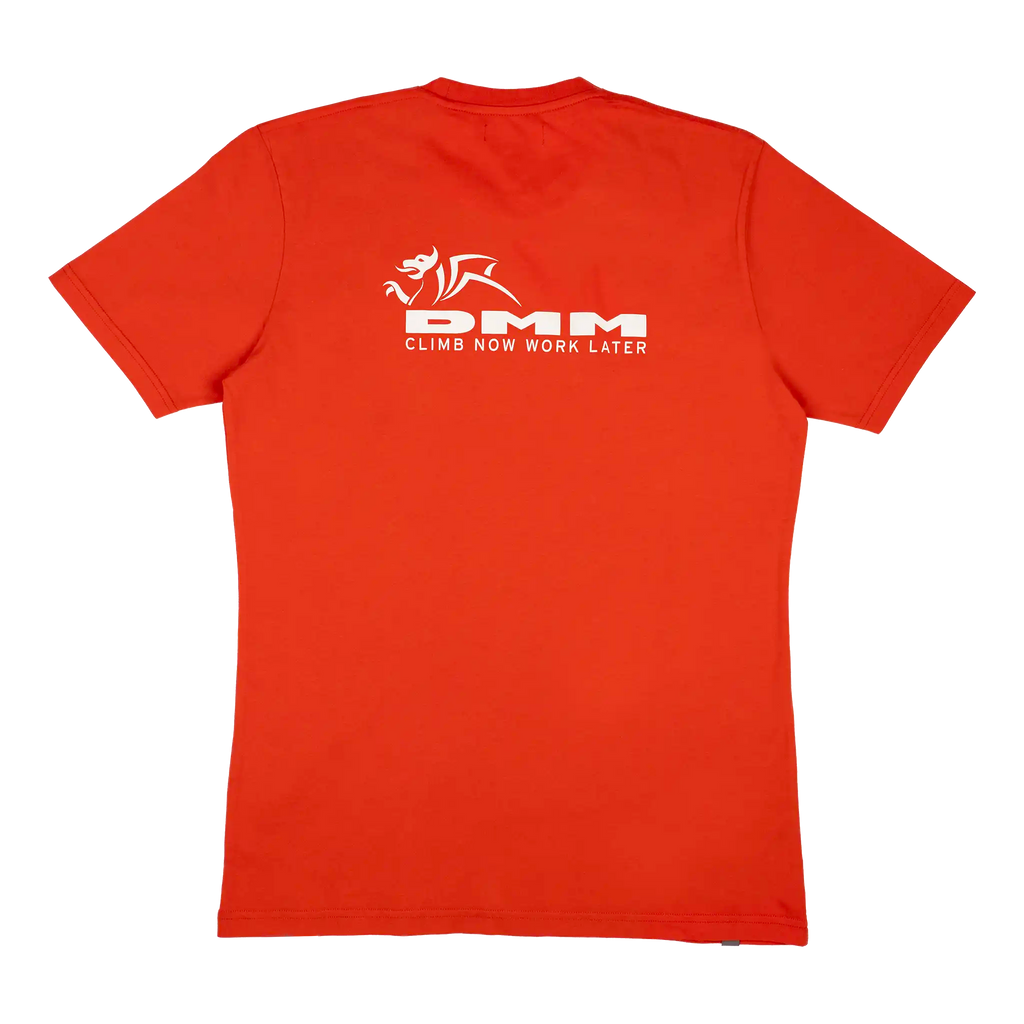 logo and slogan tee in warm olive colour mens