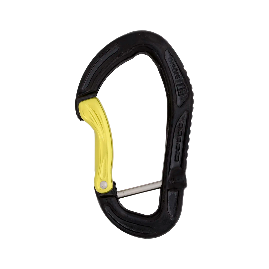 indoor climbing gym steel sport climbing carabiner with captive bar