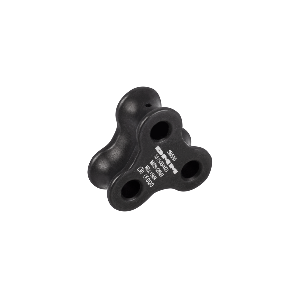 connection widget for swivels and carabiners